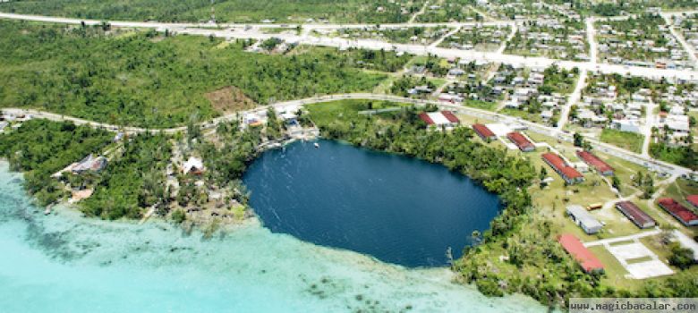 El cenote de la bruja un lugar místico y de historia.