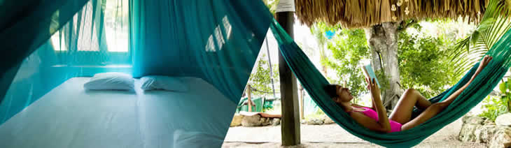 Hospedaje - Alojamiento - Cabaña privada en Laguna de Bacalar